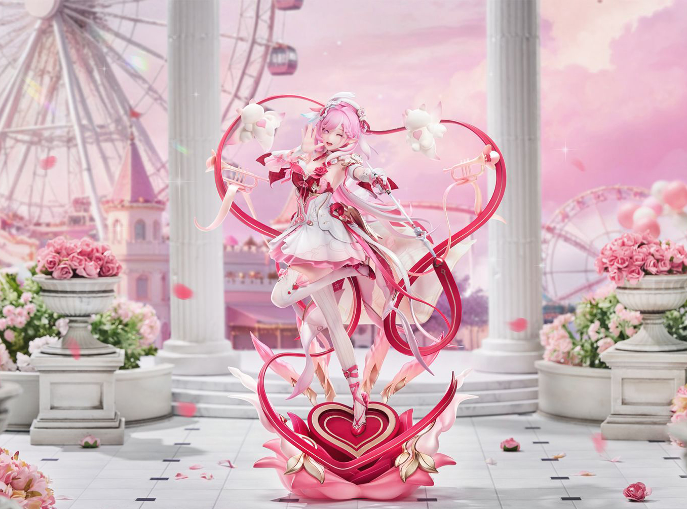 Myethos 1/7 PVC 崩壞3 愛莉希雅 嗨♪愛願妖精♥Ver.